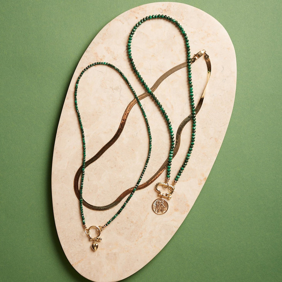 Mean Green Necklace