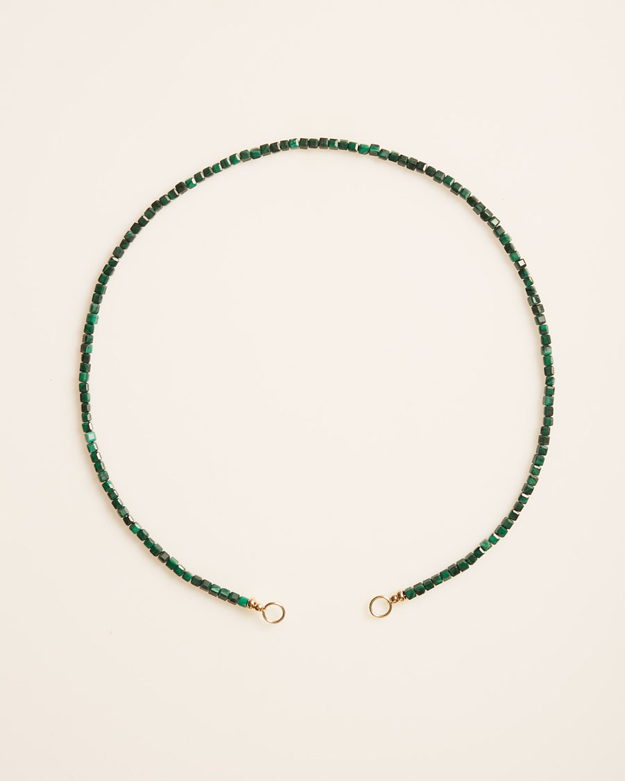 Malachite Pixel Necklace