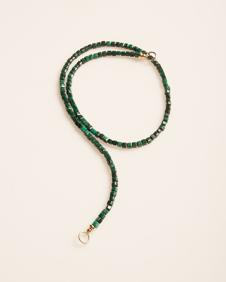 Malachite Pixel Necklace