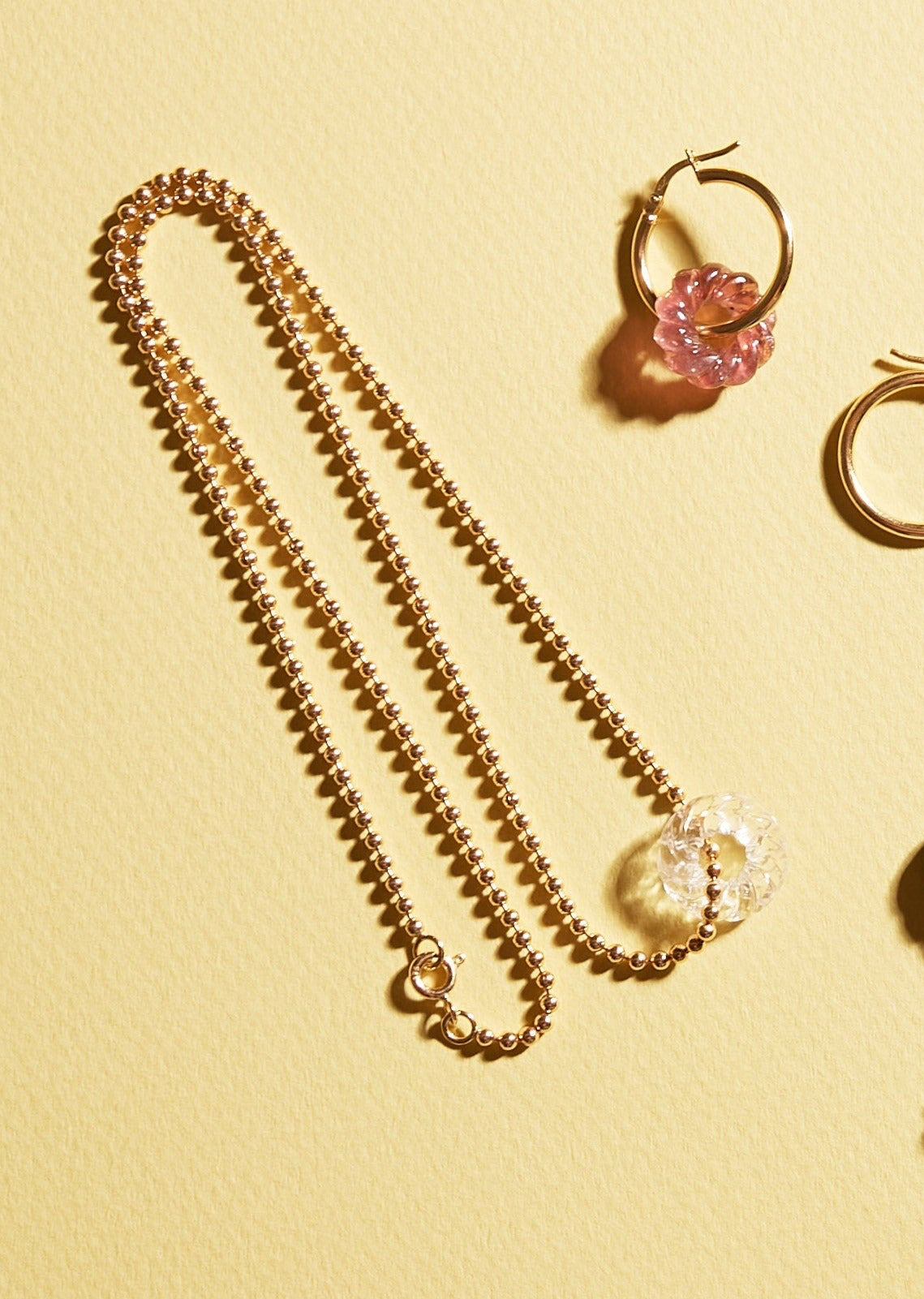 Ball Chain Necklace – Elle Aime Jewelry