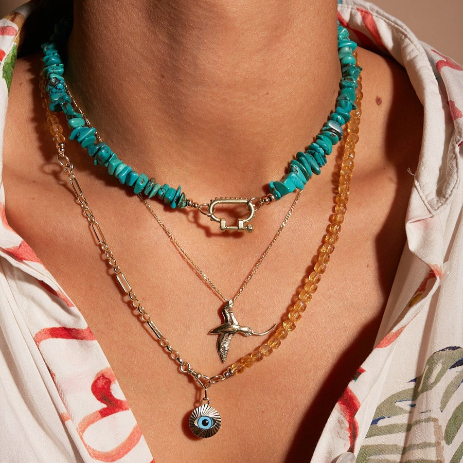 Turquoise Crisp Necklace