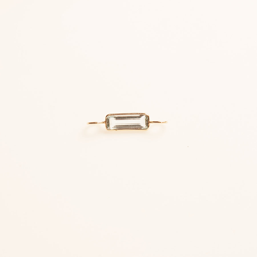 Gold Aquamarine Gem Bar