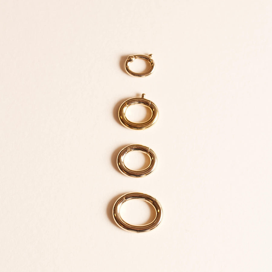 Gold Oval Clickers