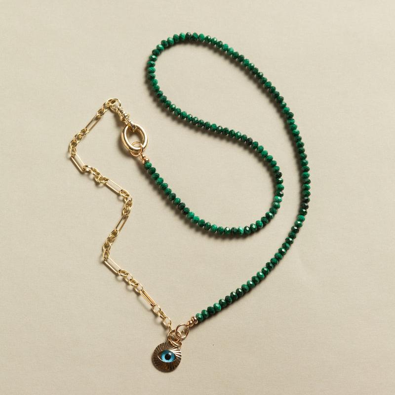 Mean Green Necklace