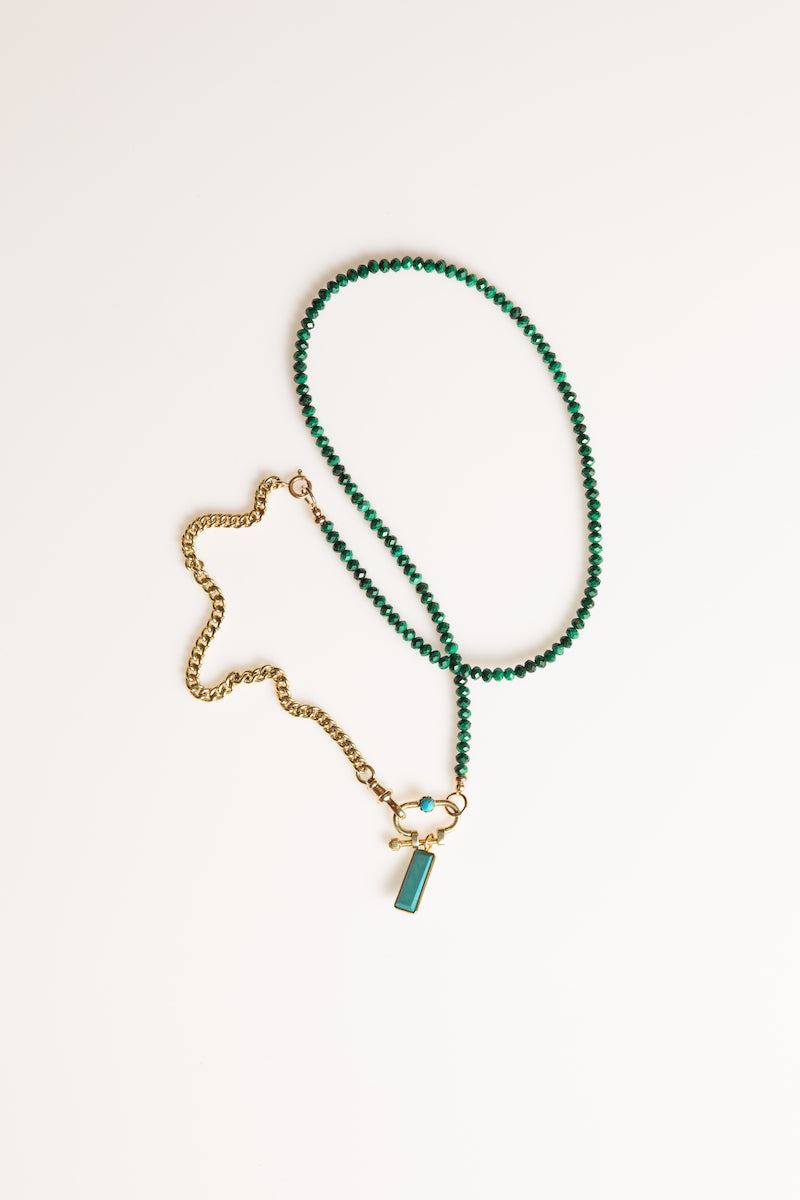 Mean Green Necklace