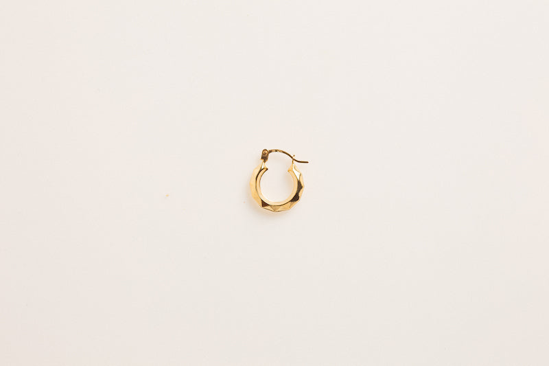 Single Gold Earrings
