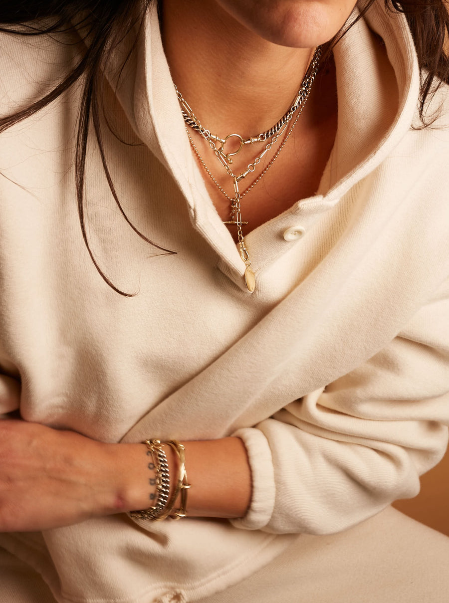 Heavy Cool Curb Necklace